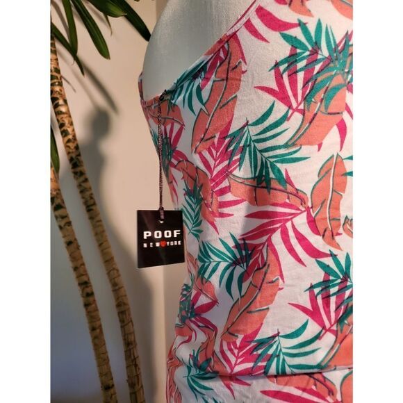 Poof! New York Dusty Rose Summer Top size medium - Picture 5 of 6